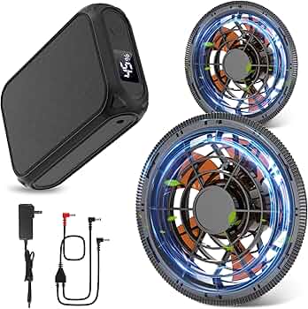 ファンバッテリーセット 43V超高出力 30000mAh 大容量 空調服 Amazon.co.jp: 【2025業界最強43V/30000mAh】空調作業服 ファン